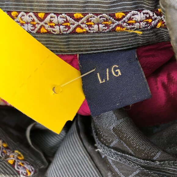 Robert Graham Blue Button-Up Dress Shirt | Made in India - Picture 2 of 5